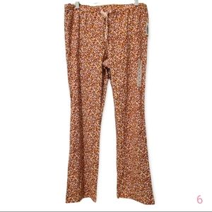 NWT Floral Pajama Pants | M